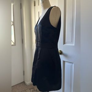 French Connection Black Mid-cut Dress - size 10